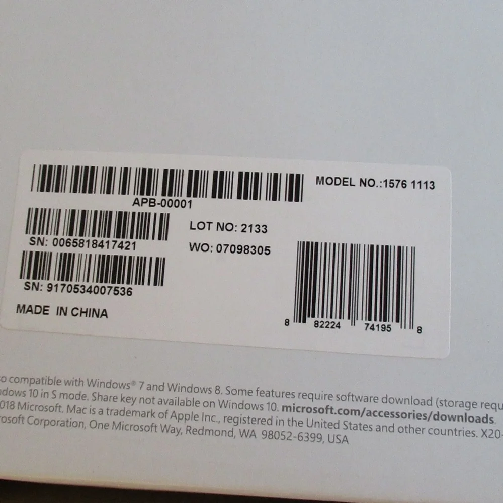 Microsoft Wired 600 Keyboard & Mouse set